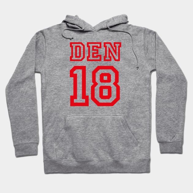 DENMARK 2018 Hoodie by eyesblau